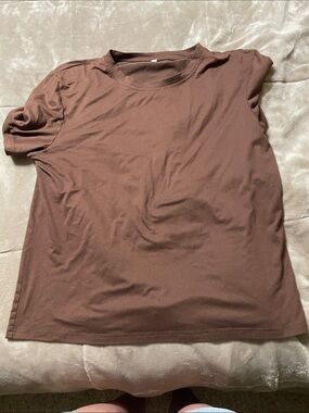 Source Unknown Brown Short Sleeve Tee